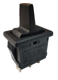 Light Country Kolay Kurulum Paddle Rocker Switch, RA-4, 6A 250V, UL, Isıtıcı için VDE