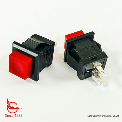 Bakır Gümüş Kaplama Terminal Push Button Elektrik Anahtarı Mekanik 30000 Döngüler P13-4