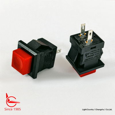 Bakır Gümüş Kaplama Terminal Push Button Elektrik Anahtarı Mekanik 30000 Döngüler P13-4
