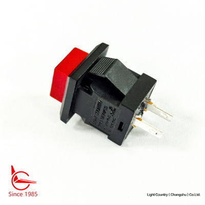 Bakır Gümüş Kaplama Terminal Push Button Elektrik Anahtarı Mekanik 30000 Döngüler P13-4
