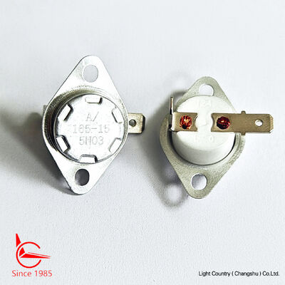 KSD301 Automatic Reset Thermal Switch with fixed bracket for garment steamer